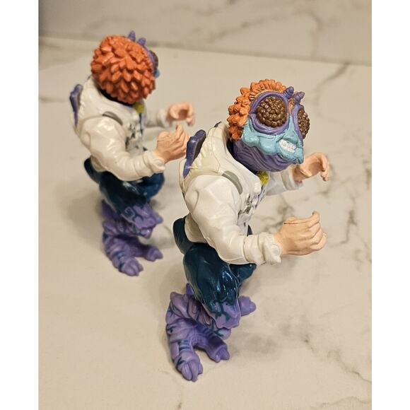 Vintage 1989 TMNT Baxter Stockman Teenage Mutant Ninja Turtles Action Figure - Picture 4 of 6